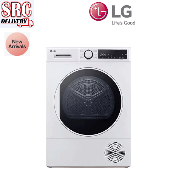 LG เครื่องอบผ้า 8 กก. รุ่น RD08NHP5W ระบบ Heat Pump สอบถามสินค้า พร้อมส่วนลด ทัก line @srchomelcd