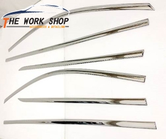 Ssangcarful For New Carnival - โครเมียมแต่งขอบกระจกบน