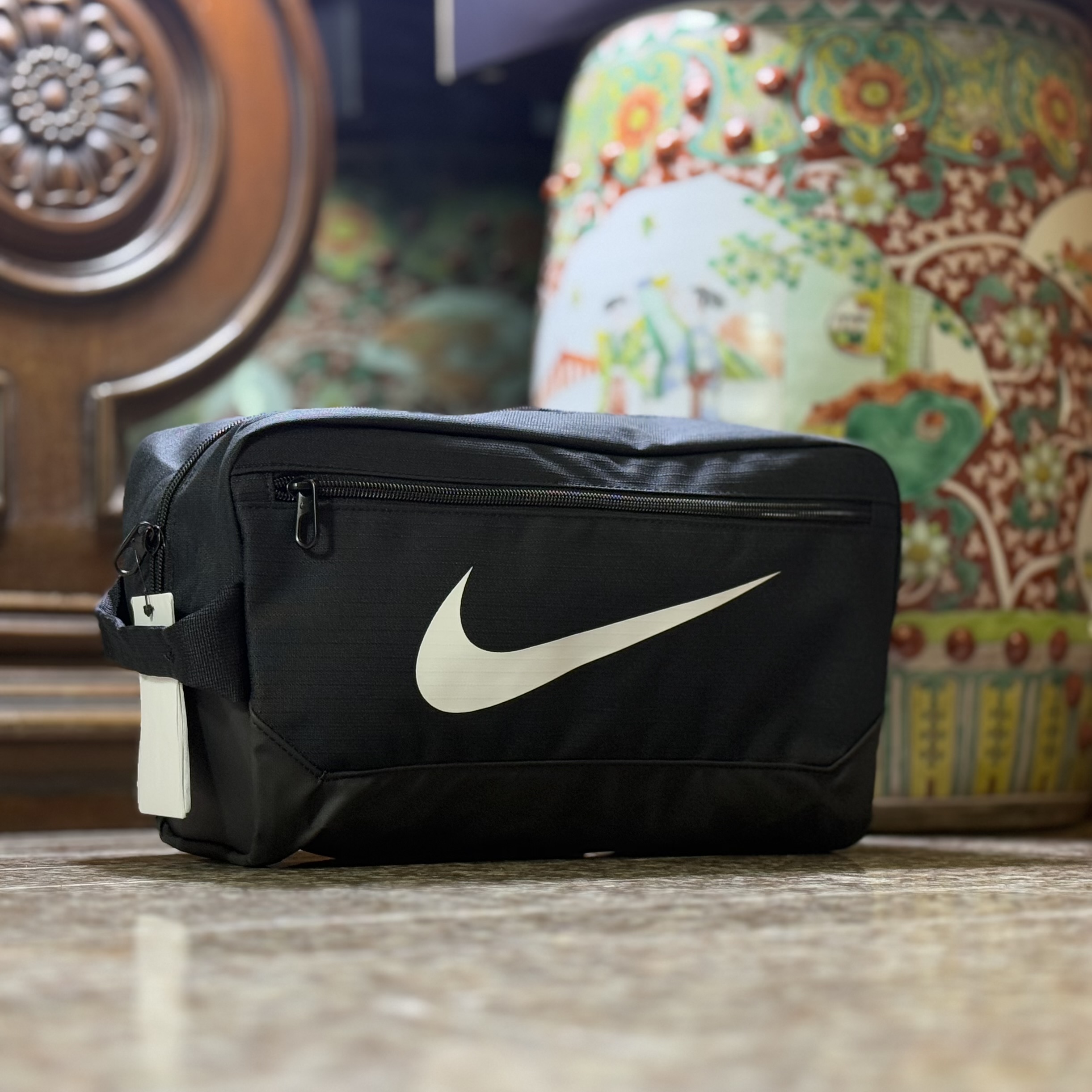 กระเป๋า Nike Brasilia Shoe Bag ‘BLACK’ (11L)