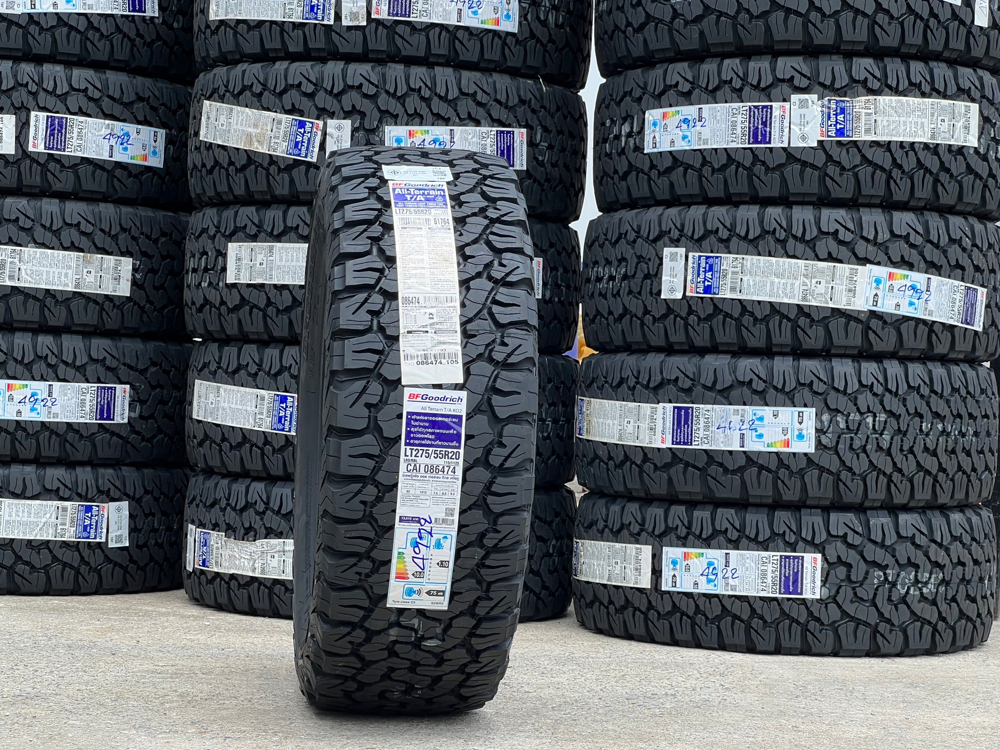 BF KO2 275/55-20 PR8 usa ราคาถูกที่STEP9