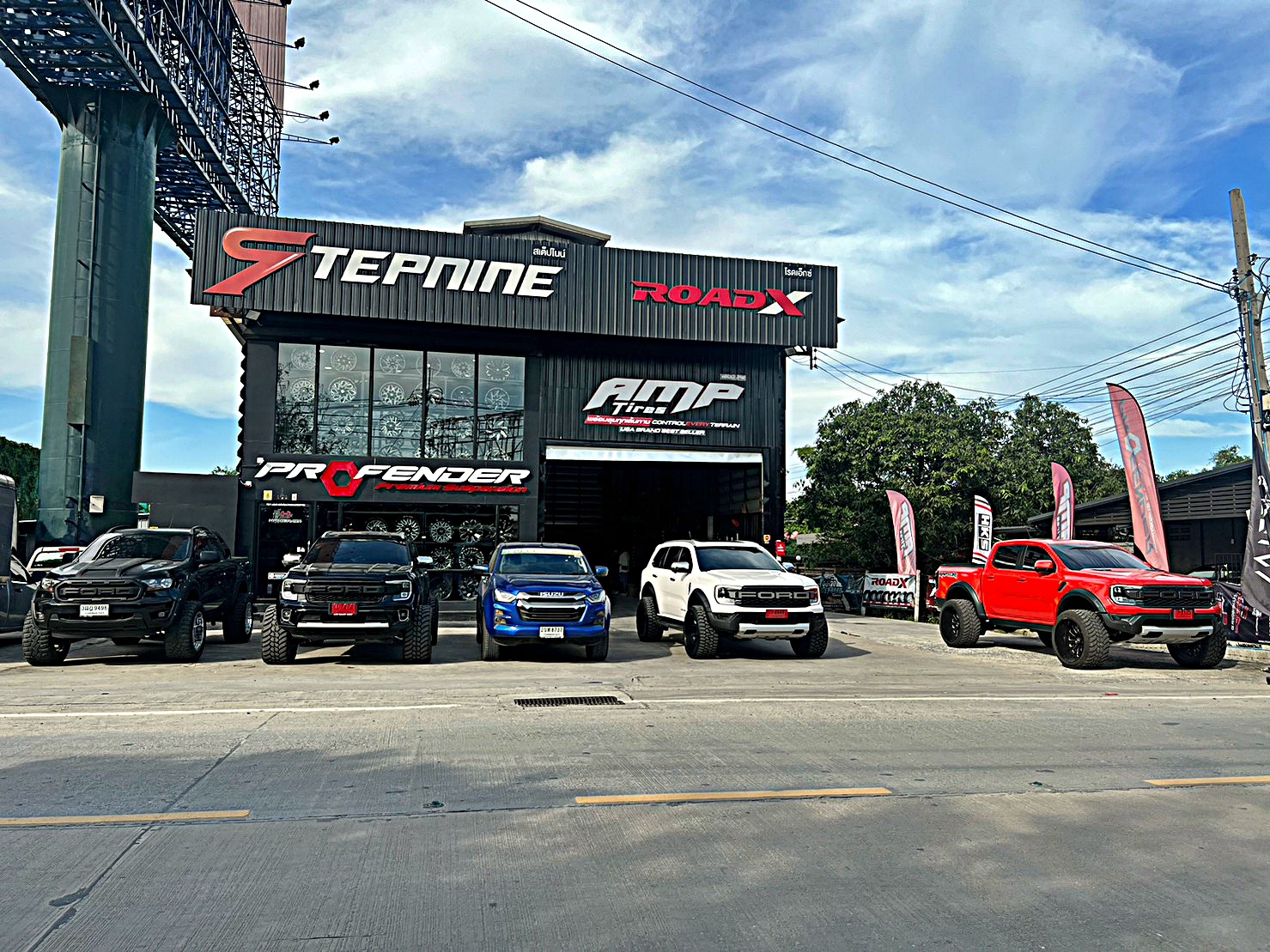 FORD EVEREST NEXTGEN ล้อแท้ HOSTILE H113 ที่ STEP9