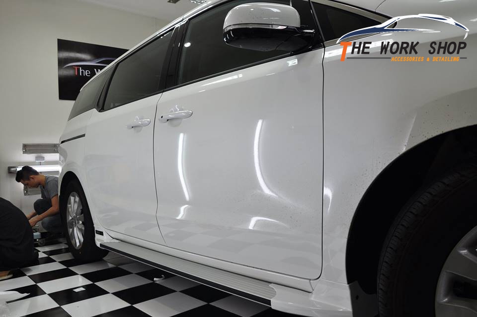 Side Step For New Carnival 2015 (B) - (บันไดข้างทรง B ของแท้จากKIA Motor Korea)