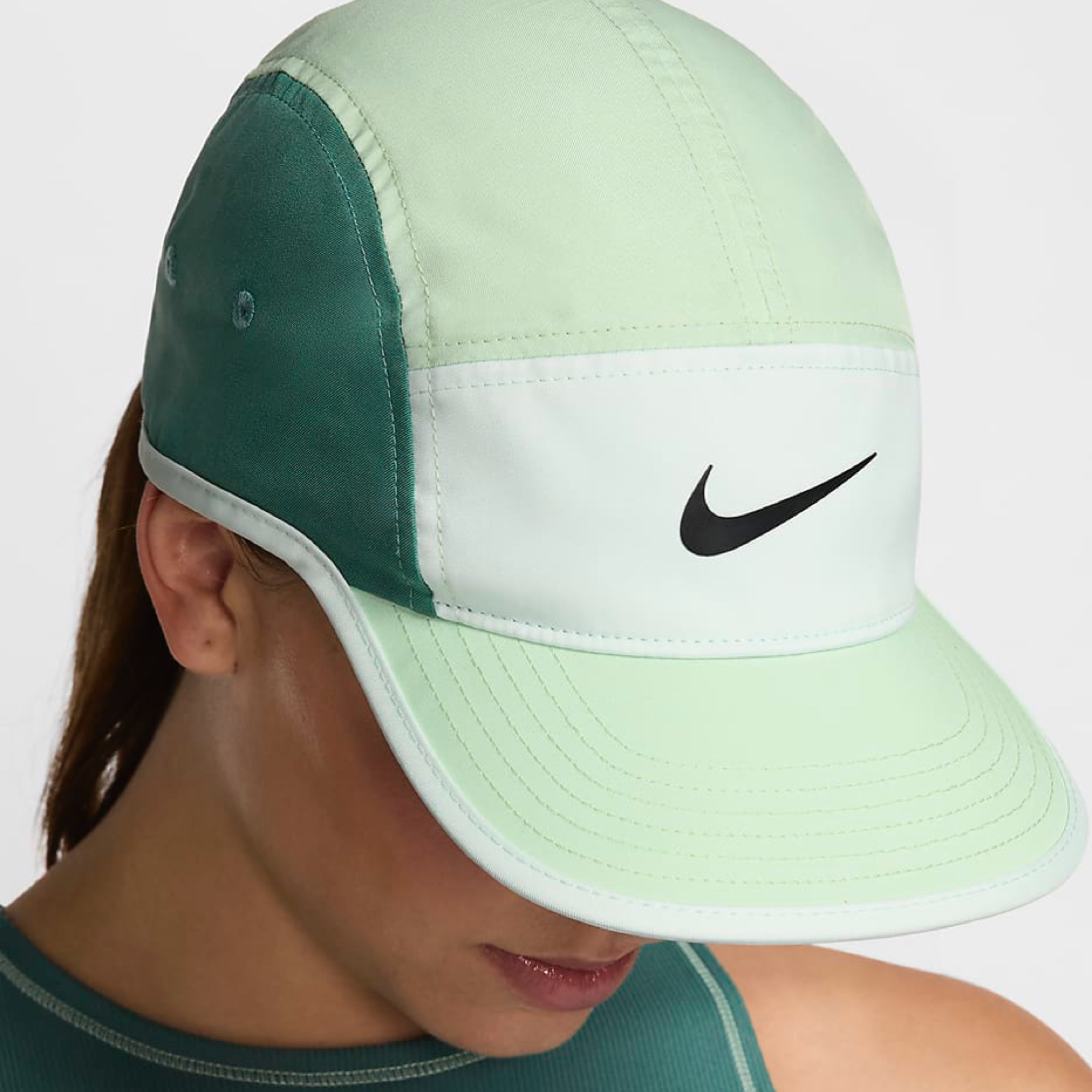หมวกวิ่ง Nike Dri-Fit Fly Swoosh Running Cap (S,M,L) #ปีกหมวกพับได้