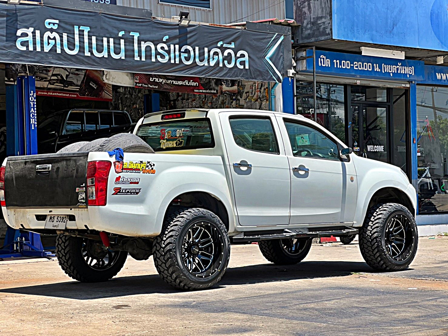 D-MAX_จองคิวมาจากจันทบุรี คันนี้ตัวเตี้ยโหลดเตี้ย จัดทรงเมกาที่ STEP9
