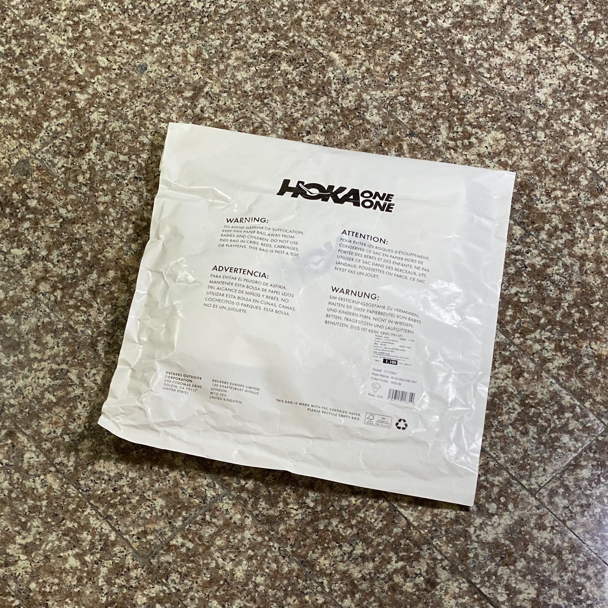 หมวกปีกรอบ HOKA Adventure Bucket Hat (3สี)