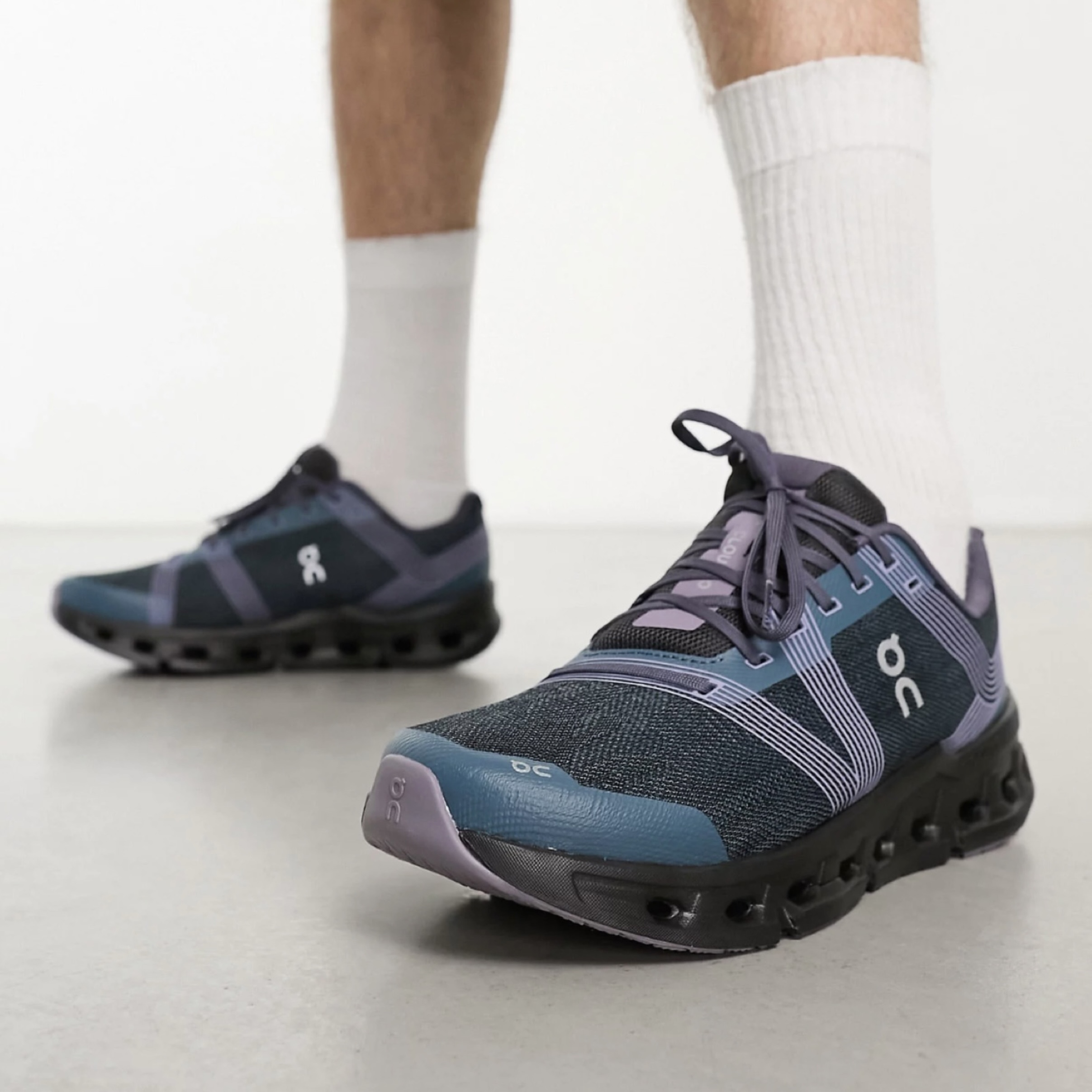 รองเท้าวิ่ง On CloudGo ‘Storm/Magnet’ #มือ2 (W8US) Women