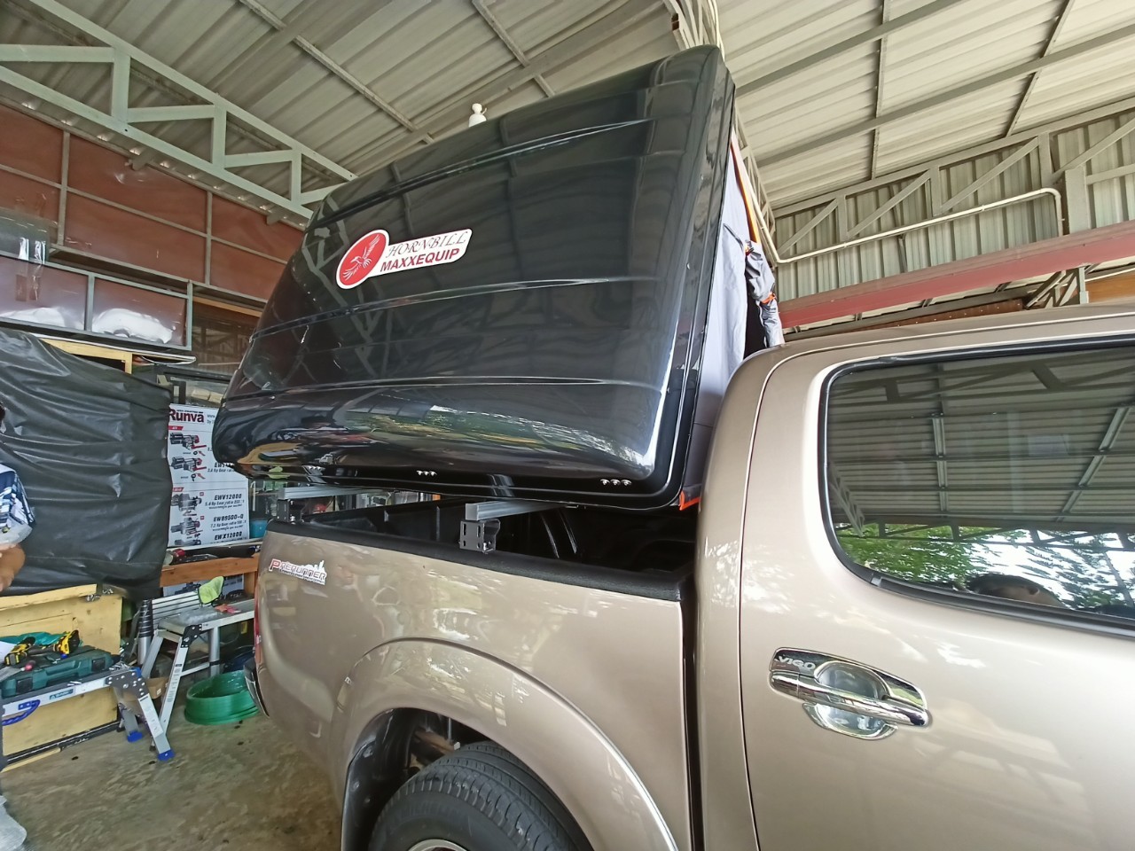 HORNBILL Size XXL (1.9) - MaxX Equip เต็นท์หลังคารถ - ประเภทหลังคาอ่อน