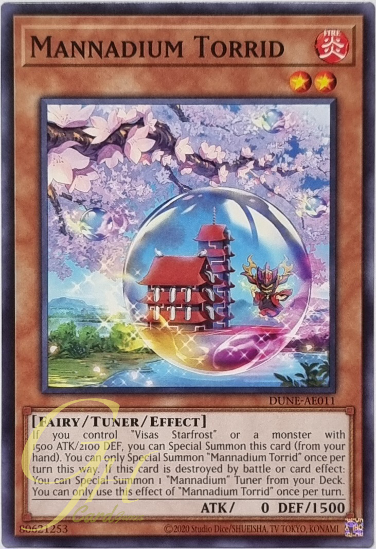 Yugioh [DUNE-AE011] Mannadium Torrid (Common)