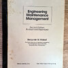 หนังสือเรียน Engineering Maintenance Management Benjamin W. Niebel