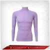 Body Fit / Base Layer เสื้อรัดรูป คอตั้ง แขนยาว สีม่วง mediumorchid