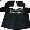 Carpet For CX-5 - พรมลายเหรียญบาทสีดำ