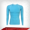 เสื้อรัดรูป Bodyfit แขนยาวคอกลม สีฟ้า lightskyblue
