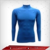 Body Fit / Base Layer เสื้อรัดรูป คอตั้ง แขนยาว สีน้ำเงิน dodgerblue