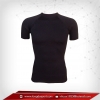 เสื้อรัดกล้ามเนื้อ แขนสั้นคอกลม สีดำ เหลือ Size M L XL