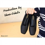 รองเท้าหนังนิ่มกลิ้ตเตอร์วิ๊งๆ