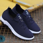 SECEN STYLE - รองเท้ามีทั้งผู้ชายและผู้หญิง รองเท้าผ้าใบ สวมใส่สบาย ใส่ได้หลายโอกาส (สีดำ) ((BEST Seller))