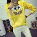 จั้มเปอร์สกรีนลายตัวการตูน