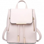 RockLife Women Backpack กระเป๋าสะพาย กระเป๋าเป้สะพายหลัง - White