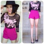 ชุดเซต 2 ชิ้นเสื้อ+กางเกง