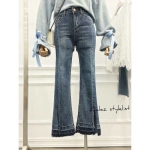 กางเกงยีนส์ฟอก ขาม้า