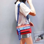 SALE 10สี กระเป๋าผ้าสะพายข้างKINGSIZE(M-142)
