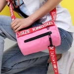 SALE 10สี กระเป๋าผ้าสะพายข้างKINGSIZE(M-142)