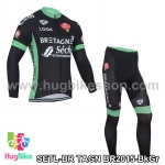 ชุดจักรยานแขนยาวทีม BR TAGN BR 15 สีดำเขียว