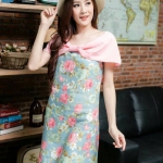 เดรสผ้าแคนวาสญี่ปุ่น