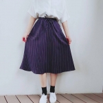 กระโปรงลายทาง สไตล์ญี่ปุ่น