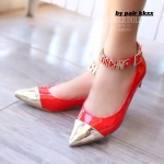 รัดข้อ ส้นทองเหลี่ยม