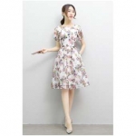 New Women's Short Sleeves Large Size Dress A Word Skirt Tide - intl