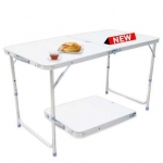 GIOCOSO โต๊ะเก้าอี้ปิคนิค โต๊ะสนาม พับได้อลูมิเนียม 120x60x70 แบบกระเป๋าพกพา รุ่น T2