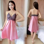 ชุดนอนเดรสสายเดี่ยว