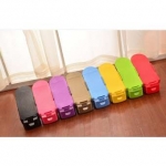 ที่วางรองเท้า ชั้นเก็บรองเท้า จัดระเบียบรองเท้า ชั้นวางรองเท้าซ้อน (คละสี) 5 ชิ้น