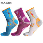 ถุงเท้าสำหรับใส่ปั่นจักรยาน SANTO รุ่น S-005