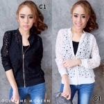 Jacket ผ้าลูกไม้อย่างดี