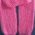 ผ้าพันคอไหมพรมขนแกะ