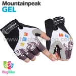ถุงมือจักรยานครึ่งนิ้ว Mountainpeak GEL อย่างดี (09)