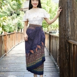 ผ้าถุงจีบย้วย