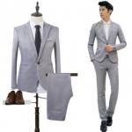 2017 ธุรกิจบุรุษและชุดว่ายน้ำสองชิ้นชุดเจ้าบ่าวจัดงานแต่งงานที่ดีที่สุดสำหรับผู้ชายเสื้อสูท - นานาชาติ