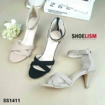 รองเท้าส้นสูงหน้าไขว้