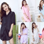 ชุดนอนเดรสเชิ้ต