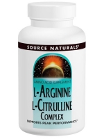 Source Naturals, L-Arginine L-Citrulline Complex, 1,000 mg, 120 Tablets