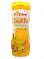 Nurture Inc. (Happy Baby), Organics, Superfood Puffs, Veggie, Fruit & Grain, Banana & Pumpkin, 2.1 oz (60 g)