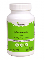 Vitacost Melatonin Slow Release -- 5 mg - 100 Tablets