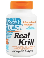 Doctor's Best, Real Krill, 350 mg