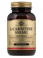 Solgar, L-Carnitine, 500 mg, 60 Tablets