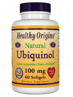 Healthy Origins, Ubiquinol, Kaneka QH, 100 mg, 60 Softgels