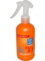 Kiss My Face, Sun Spray Lotion, SPF 30, Sunscreen, 8 fl oz (236 ml)
