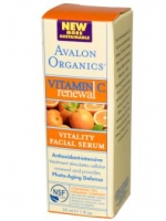 Avalon Organics, Vitamin C Renewal, Vitality Facial Serum, 1 fl oz (30 ml)